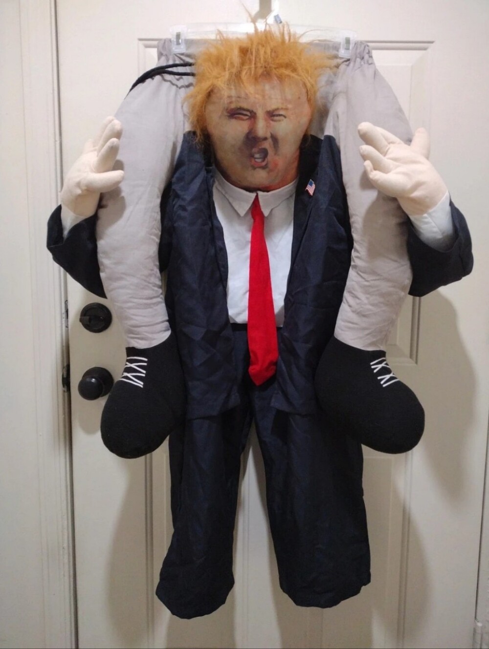 Large Plush Oversized Orange Halloween 🤡Step in Over The Shoulder Costume